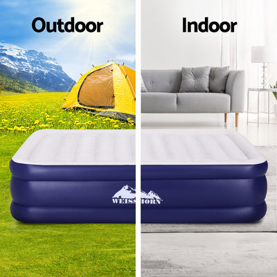 Weisshorn Air Mattress Queen Inflatable Bed Air bed 51cm