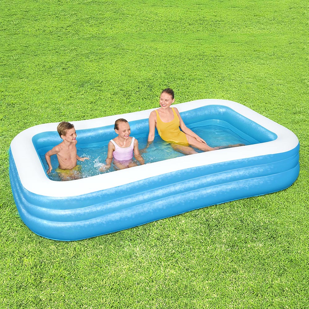 Bestway Kids Pool 305x183x56cm Inflatable Above Ground Swimming Pools 1161L