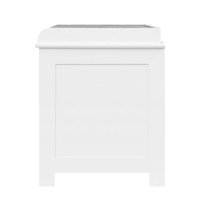 Artiss Shoe Cabinet Bench Storage Rack White Caye