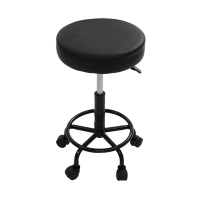 Artiss 2x Salon Stool Round Swivel Chair