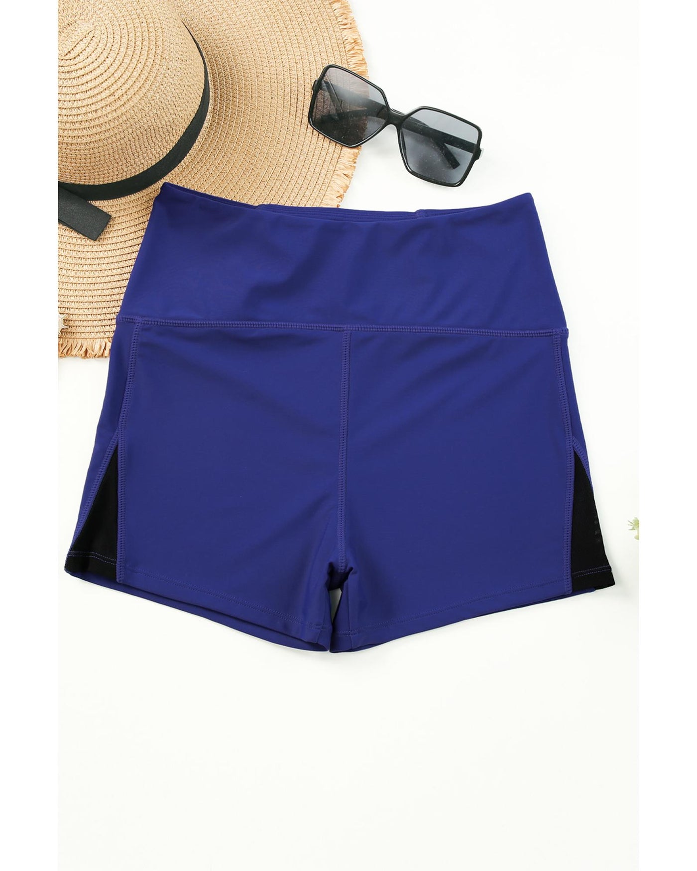 Azura Exchange Cutout Patchwork Swim Shorts - 2XL