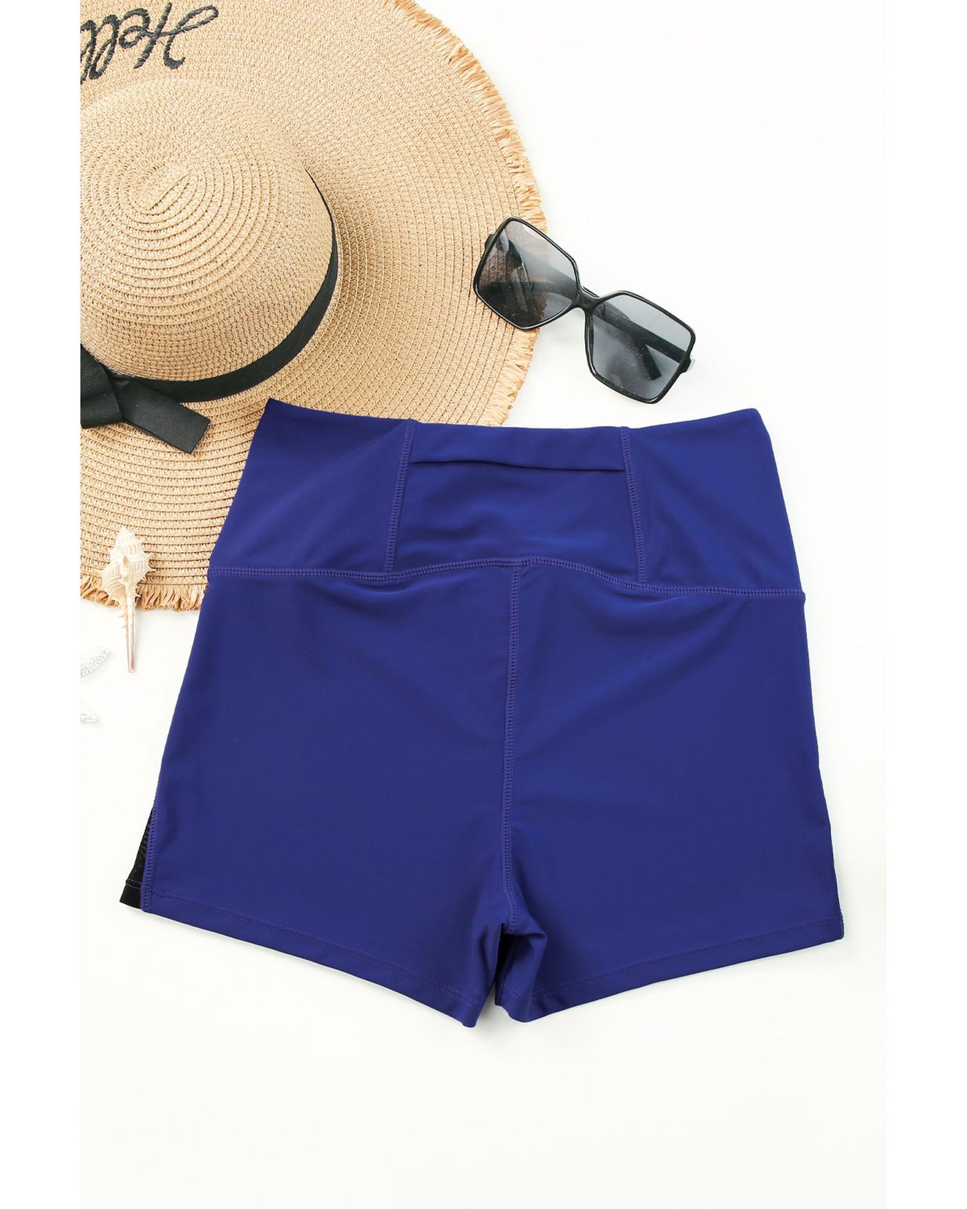 Azura Exchange Cutout Patchwork Swim Shorts - XL